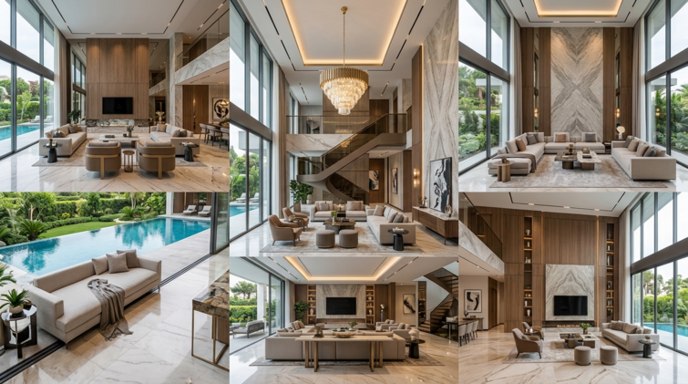 Villa dekorasyonu