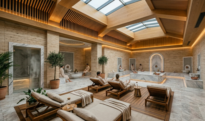 otel spa wellness tasarımı