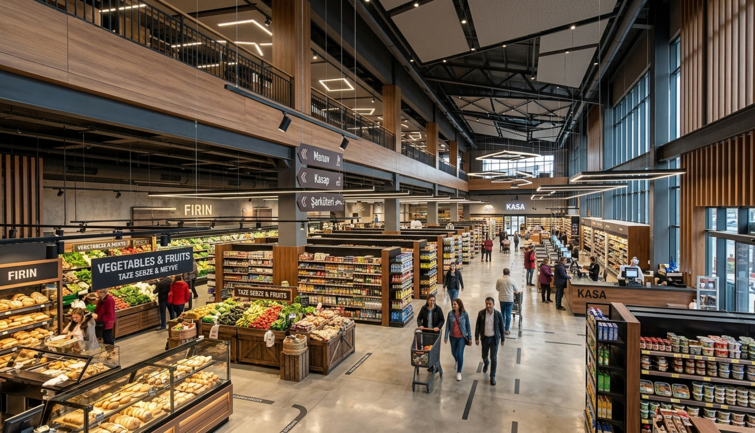en iyi market tasarımı, proje ve uyglaması