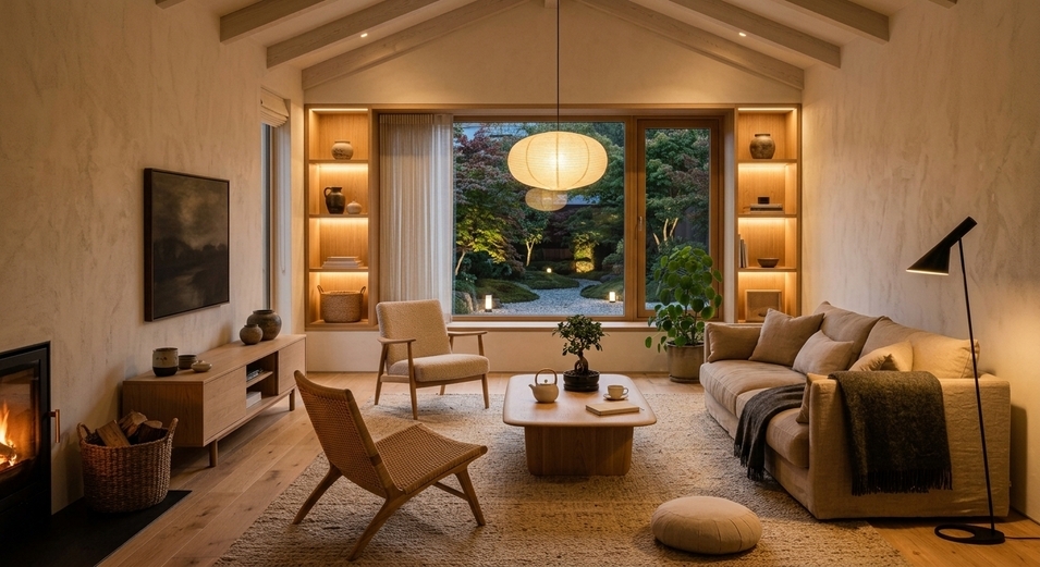 Japandi interior style